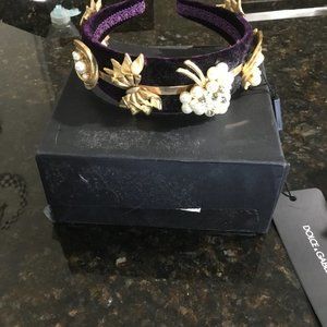 Dolce and Gabanna Headband New